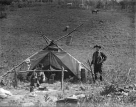 John Davidson and J.A. Teit [at] Botanie Camp