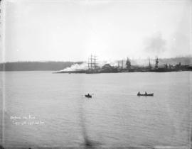 [Vancouver waterfront] before the fire [of 1886]