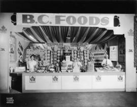 B.C. Foods display of food products