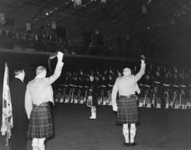 Guard of honour of Seaforth Cadets for his Hon. Lt. Gov. E.W. Hamber