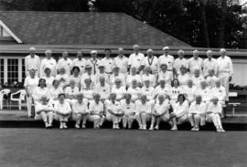 Lawn bowling club in 'whites'