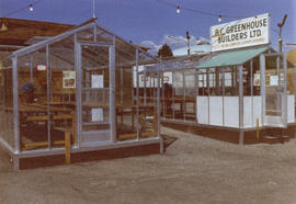 B.C. Greenhouse Builders display