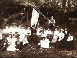 French Canadian picnic, 1900