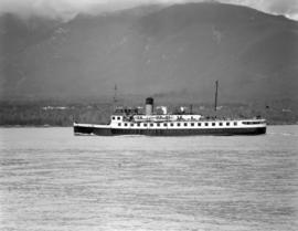 [The 'Lady Cynthia' in Vancouver harbour]