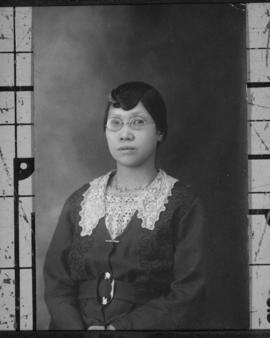 Portrait of [Ho Chan Shee], mother of Lillian Wong