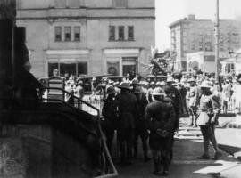 Veterans Battalion at Divine Service, Christ Church Cathedral