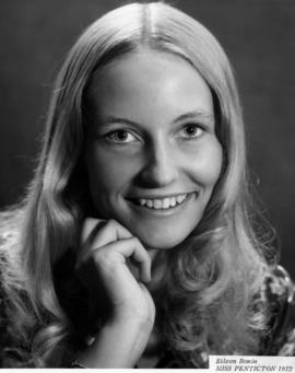 Eileen Bonin, Miss Penticton 1972 : [portrait]