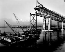 No. 37 [Second Narrows bridge construction]