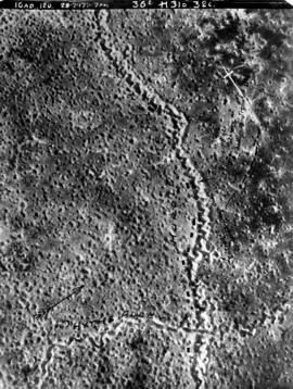 [Aerial view of trenches]