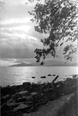 [View across the water from Stanley Park]