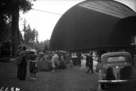 [Theatre Under the Stars performers behind Malkin Bowl]