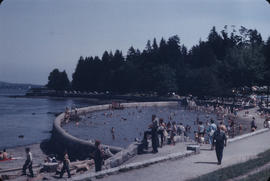 [Outdoor pool at Lumberman's Arch]