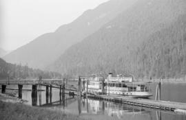 [Ferry at Wigwam Inn dock]