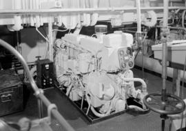 Finning Tractor Co. : generator on board 'S.S. Prince George'