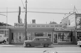 [3116-3120 West Broadway - Bernard Electronics, Picture Framing Shop, and Gold Star Cleaners]