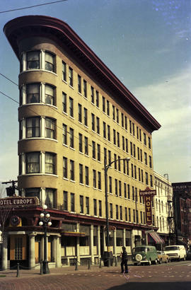 [View of north side of Europe Hotel - 43 Powell Street, 2 of 2]