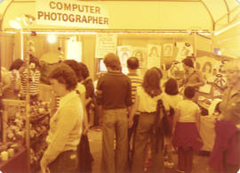 Computer Photographer display booth inside Canopy Mall