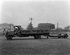 Arrow Transfer fleet of trucks