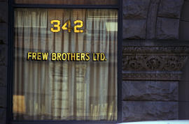 [342 Water Street - Frew Brothers Ltd. Business sign]