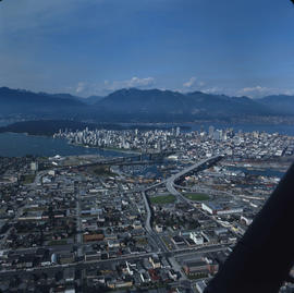 Aerial view showing South Granville area