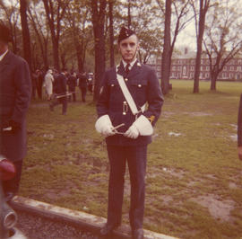 David E. Hamber in uniform