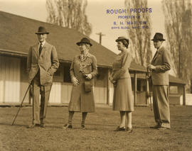 Princess Alice and Lord Athlone with the Hambers at Minnekhada stables