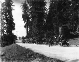 Cars in Stanley Park