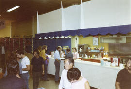 Concession stand in Pacific Showmart building