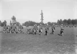 72nd Seaforths marching