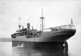 S.S. "War Noble" (8800 D. W. Tons) on Trial Trip in English-Bay Vancouver Built by J. C...