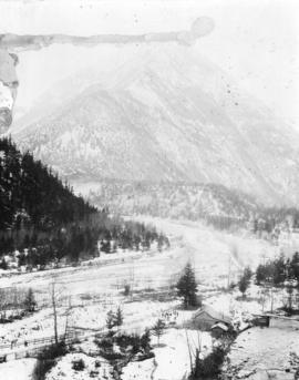 [View of Cayoosh Creek and Ample Mountain]