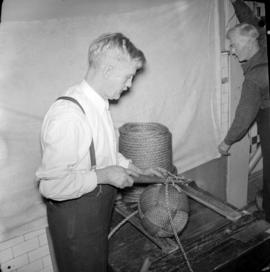 Captain Palmer's rope making