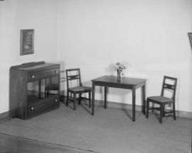 Hammond Furniture [cabinet, table, chairs]