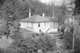 [Exterior view of a house on Bowen Island]