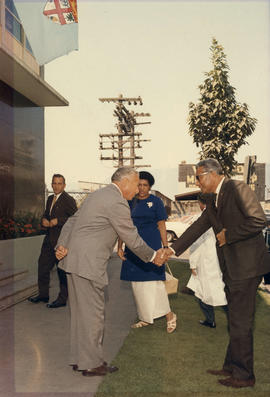 Visit of Ratu Sir Kamisese Mara, K.B.E., Prime Minister of Fiji, and Adi Lady Lala Mara