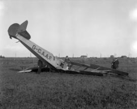 Aeroplane Crash at Minoru Park