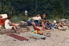 Out and About : Sechelt canoe trip 1987