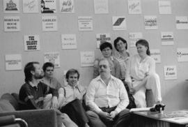 Group portrait at the Vancouver Gay and Lesbian Community Centre