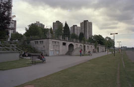 English Bay Bathhouse before repainting