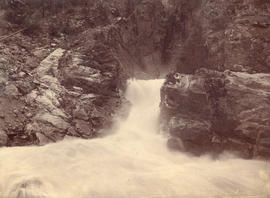 [Cayoosh Creek Falls near Lillooet]