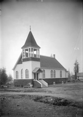 Robson Memorial Methodist Church, Fleming [Road (Street)] and Flett Road [East 18th Avenue in Ced...