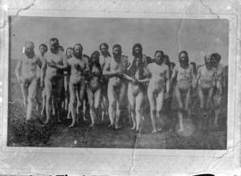 [Group of nude people - location unknown - possibly Doukhobors]