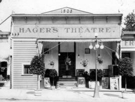 [Hager's Theatre, Vancouver, Wash. Built 1905]