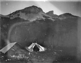 [B.C. Mountaineering Club camp in Black Tusk Meadows]