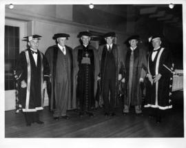 University of British Columbia honorary degree recipients and officials, autumn congregation