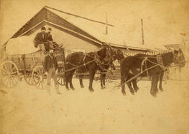 William Keatley and Team [on the Cariboo Road]