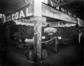 Evans, Coleman and Evans display of Nanaimo Coal