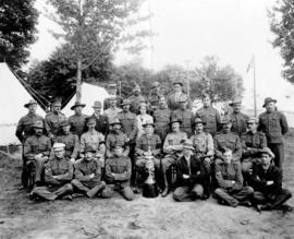B.C. [Rifle] Team [and trophy], D.R.A.