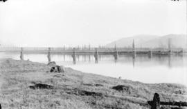 View of Mission Branch Bridge, C.P.R., from the north side of Mission