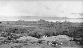 [Looking south across False Creek from Hamilton Street and Robson Street]